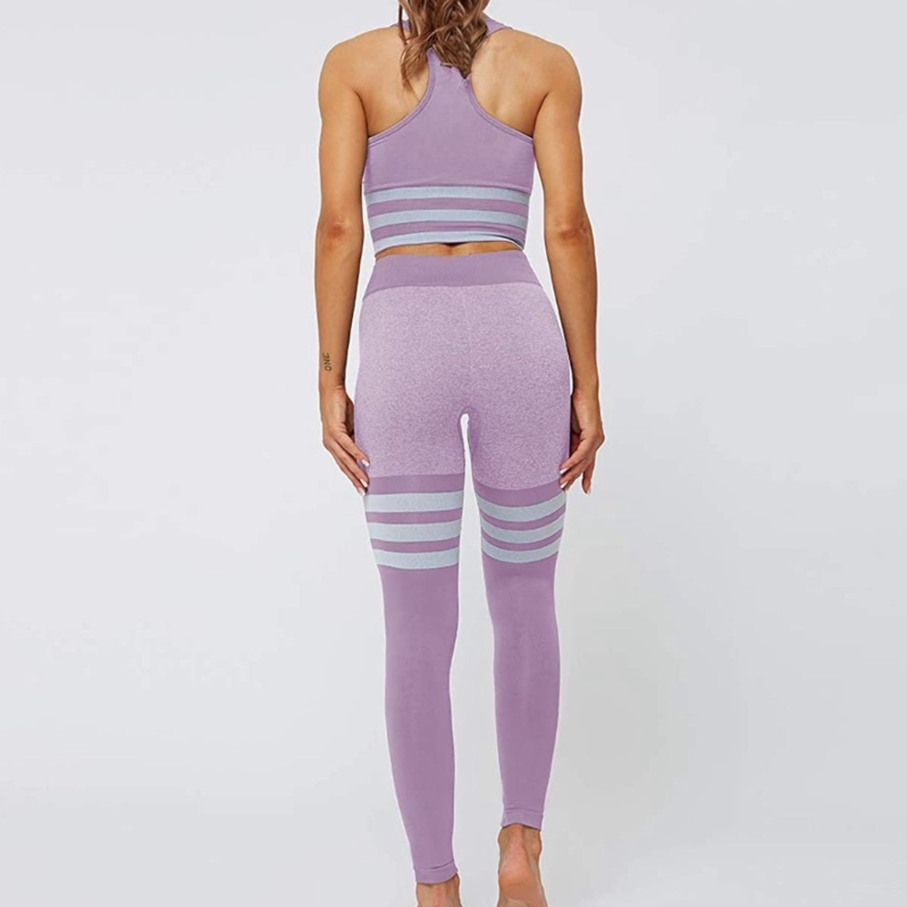 NEW Yoga Set Purple - Picture 4 of 6